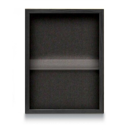 United Visual Products Indoor Enclosed Combo Board, 48"x36", Black Frame/Green & Keylime UVCB4836B-GREEN-KEYLIME